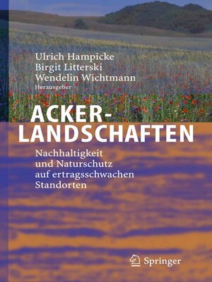 cover image of Ackerlandschaften